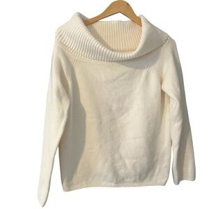 Old Navy Off The Shoulder White Cream Sweater Women’s X-Large